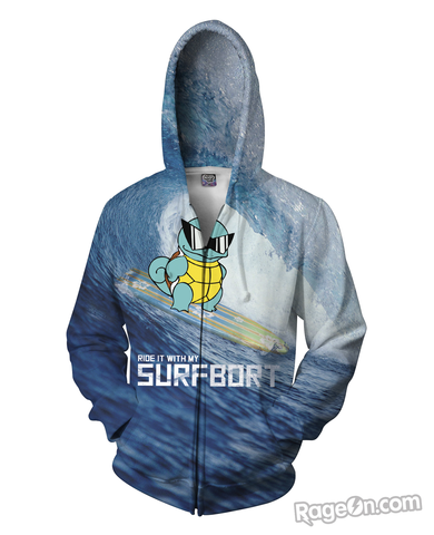 Squirtle Zip-Up Hoodie