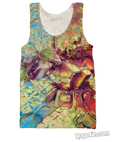 3D Transformers Limited Edition Red Tank Top