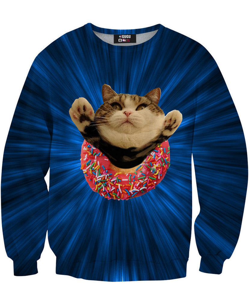 Sweet Cat Crewneck Sweatshirt