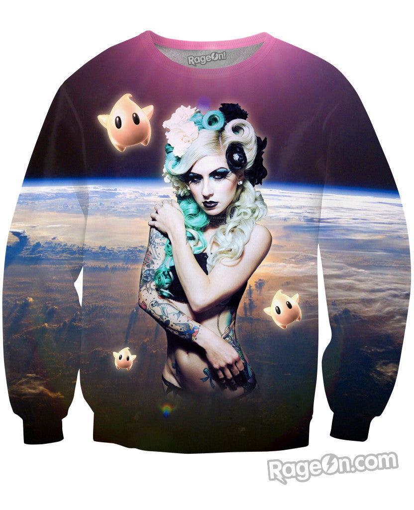 Space Queen Crewneck Sweatshirt