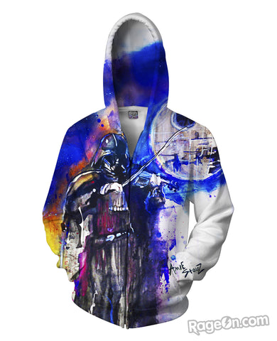 Darth Fiddler Zip-Up Hoodie