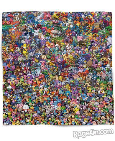 Pokemon Collage Bandana