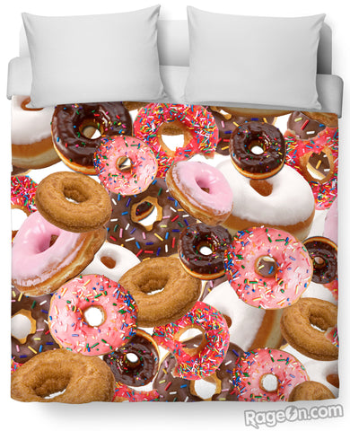 Donuts Duvet Cover