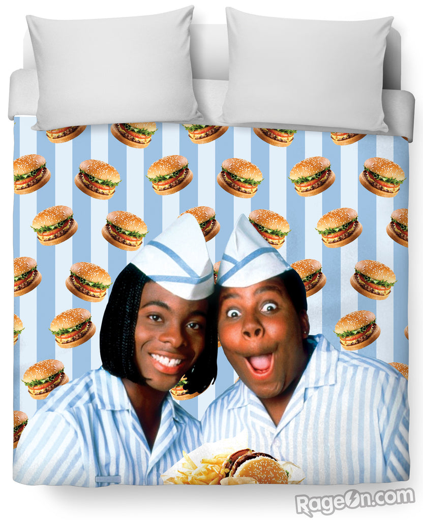 Good Burger Duvet Cover