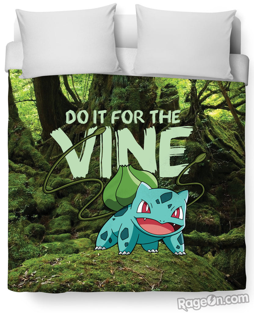 Bulbasaur Duvet Cover