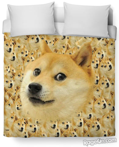 Doge Duvet Cover