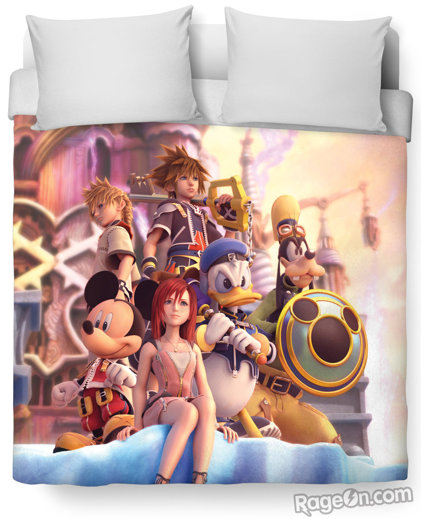 Kingdom Hearts Duvet Cover