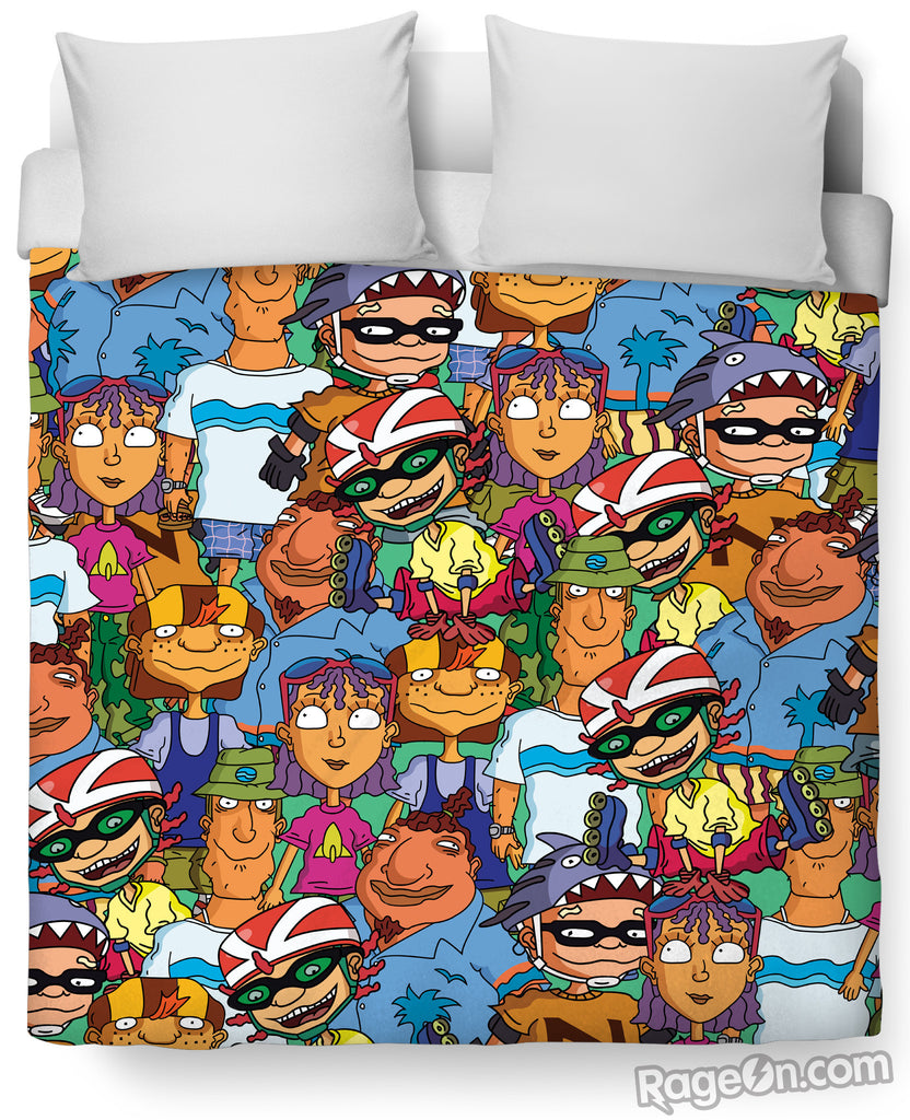 Rocket Power Duvet Cover