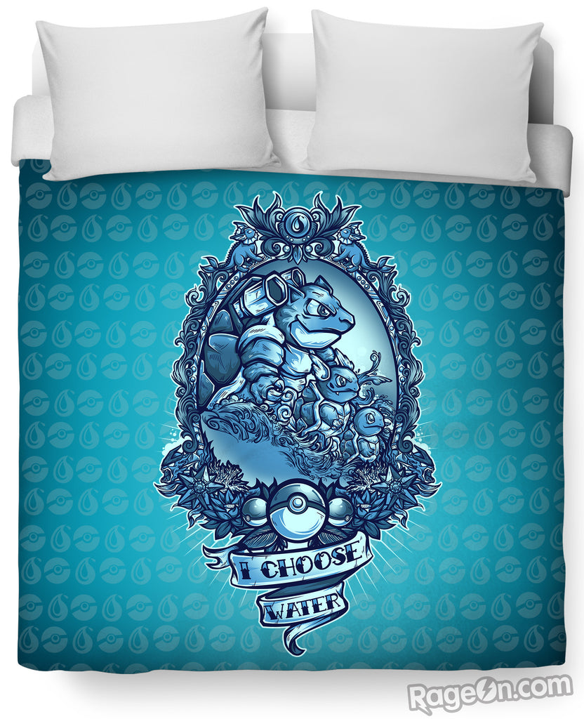 I Choose Water Duvet Cover