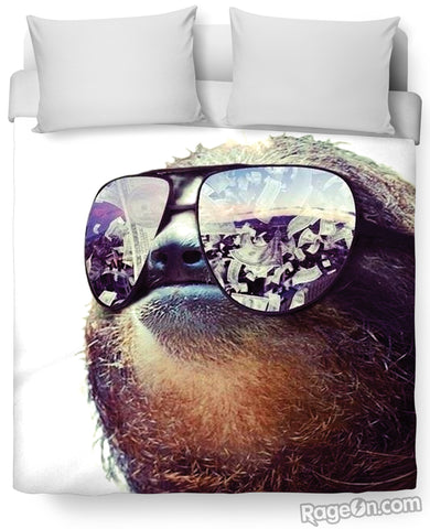 Sloth Swag Duvet Cover