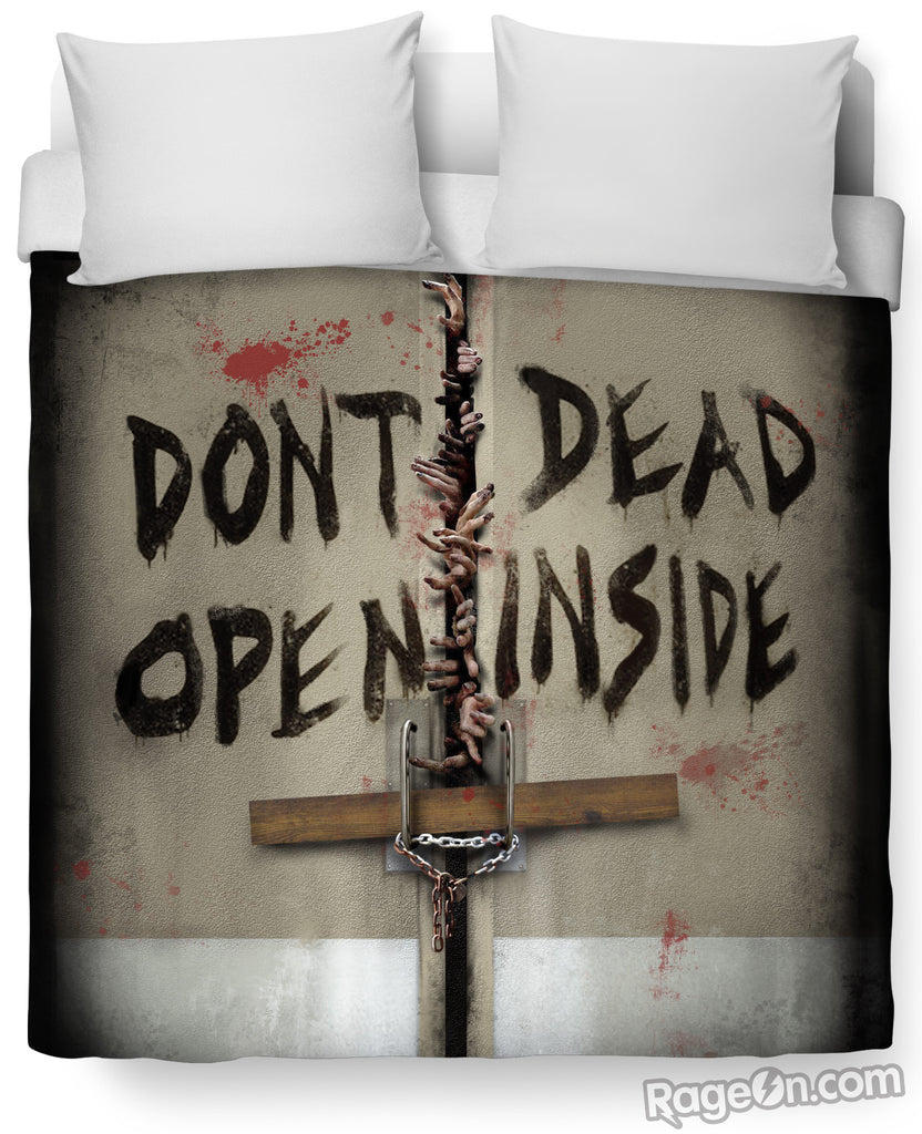 Dead Inside Duvet Cover