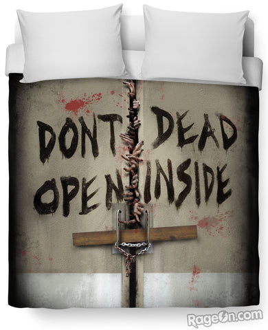 Dead Inside Duvet Cover