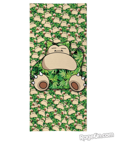 Snorlax Beach Towel