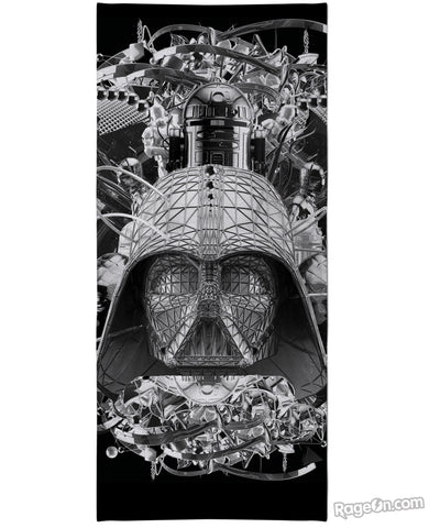 Star Wars B&W Beach Towel