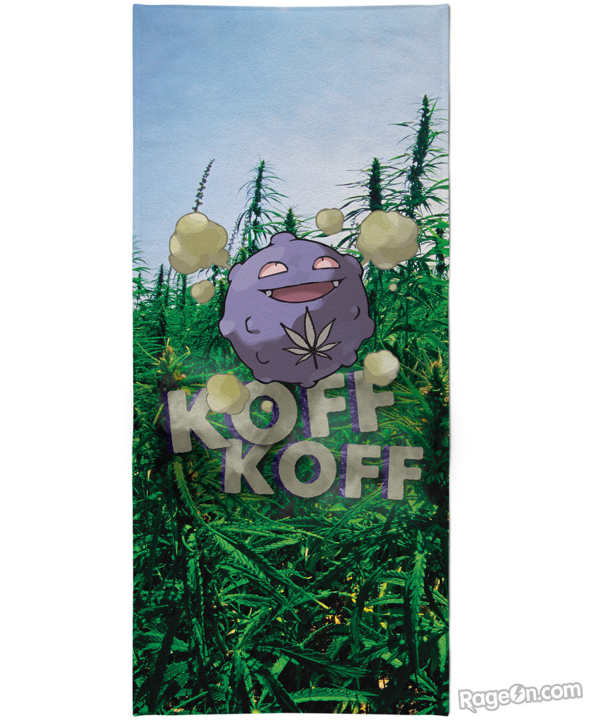 Koffing Beach Towel 