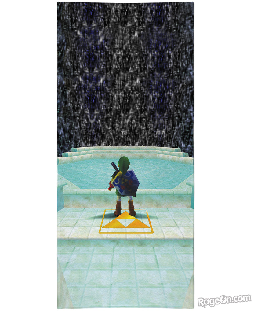 Zelda Great Fairy Fountain Beach Towel