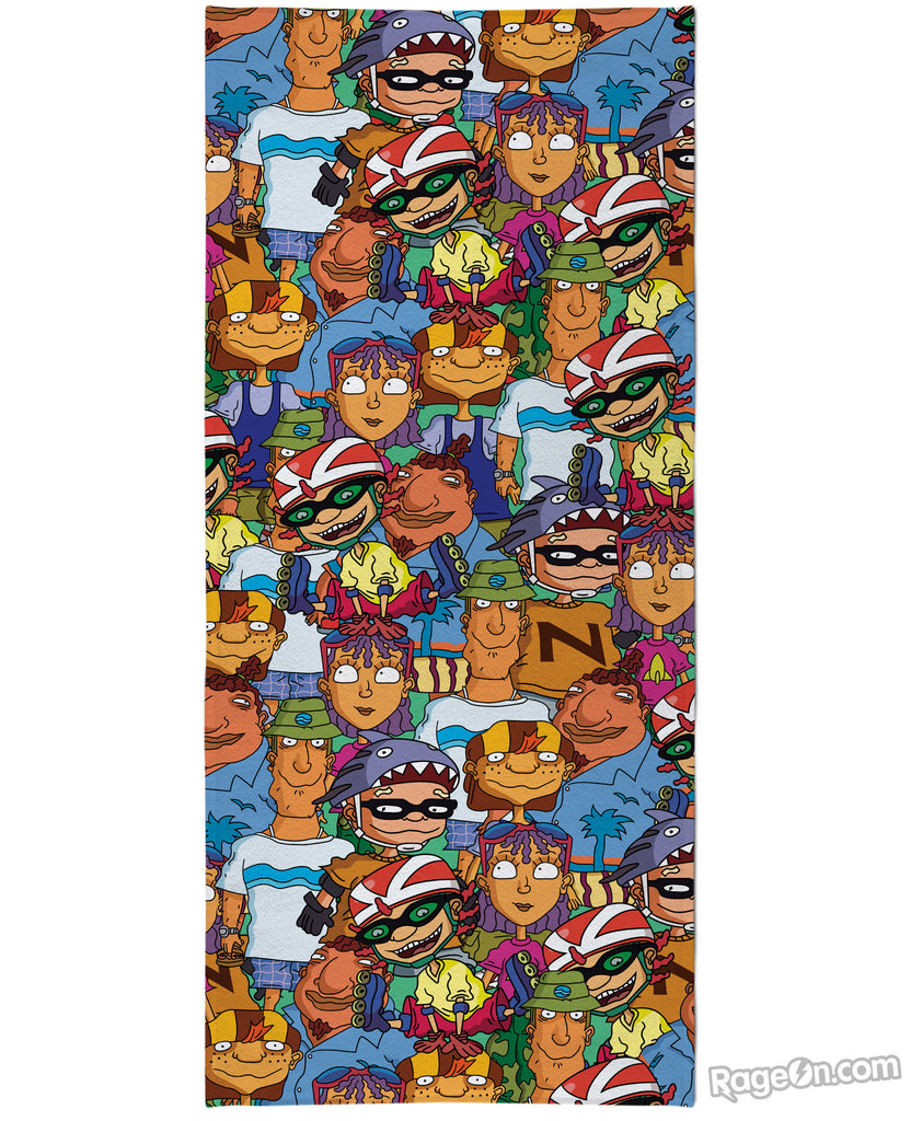 Rocket Power Beach Towel