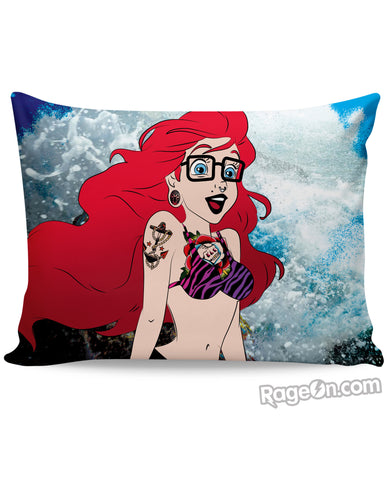 Hipster Ariel Pillow Case