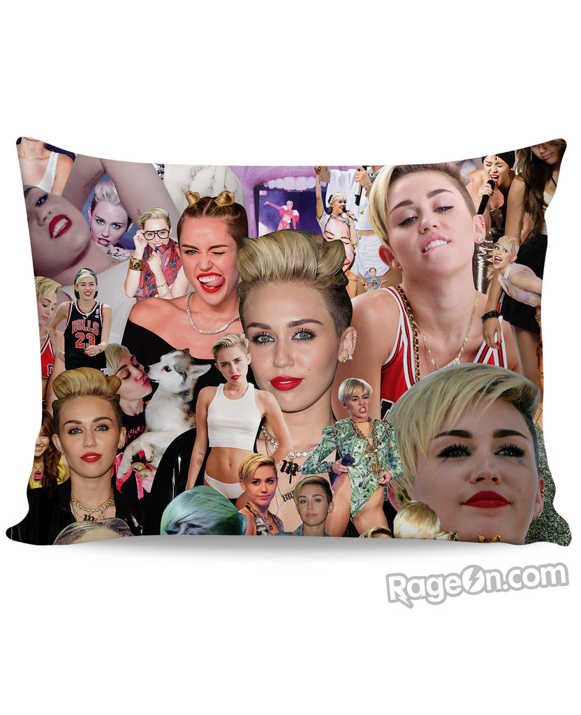 Miley Cyrus Paparazzi Pillow Case