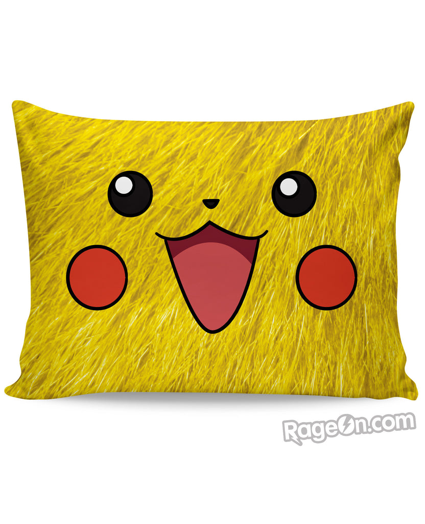 Pikachu Face Pillow Case