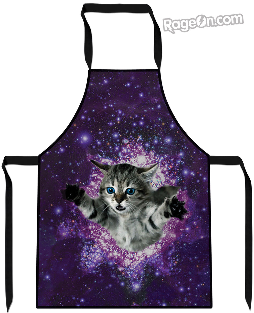 Kitty Glitter Cooking Apron