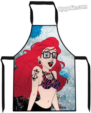 Hipster Ariel Cooking Apron