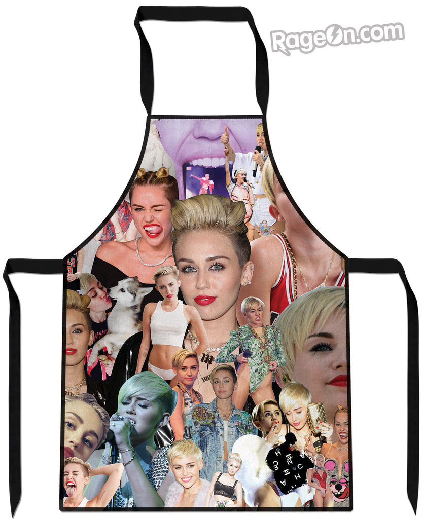 Miley Cyrus Paparazzi Cooking Apron