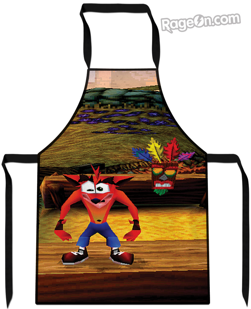 Crash Bandicoot Cooking Apron