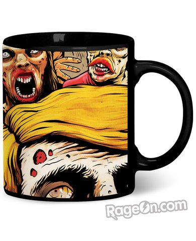 Zombies at the Mall Coffee Mug