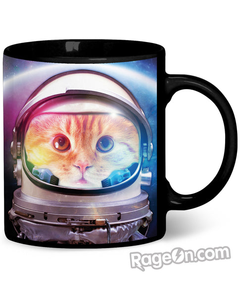 Space Cat Coffee Mug