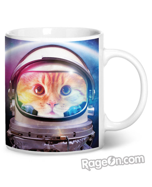 Space Cat Coffee Mug