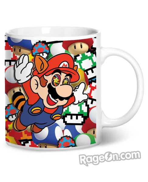 Mario On Shrooms Coffee Mug