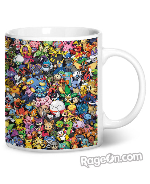 Pokemon Collage Coffee Mug