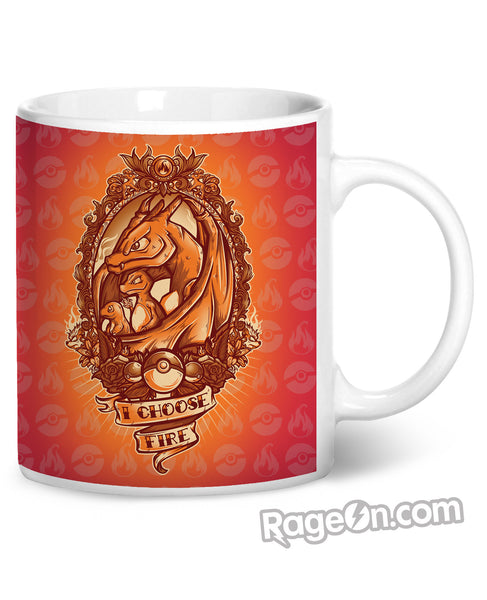 I Choose Fire Coffee Mug