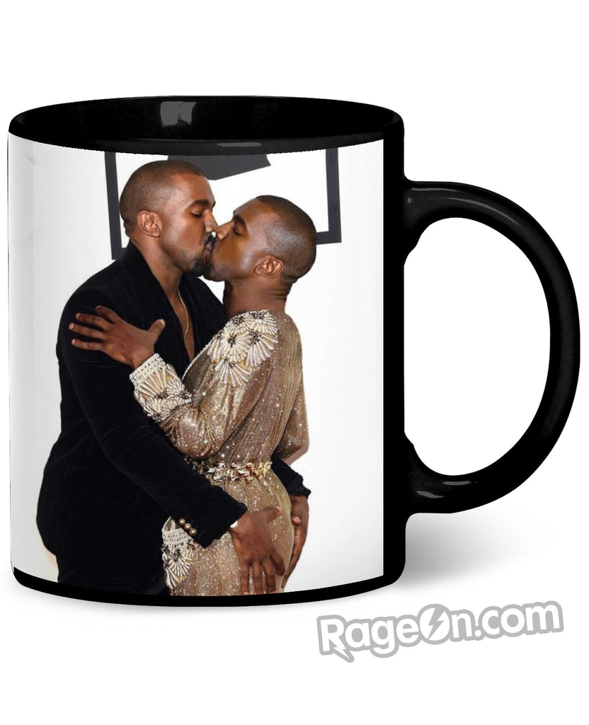 Kanye Kissing Kanye Coffee Mug