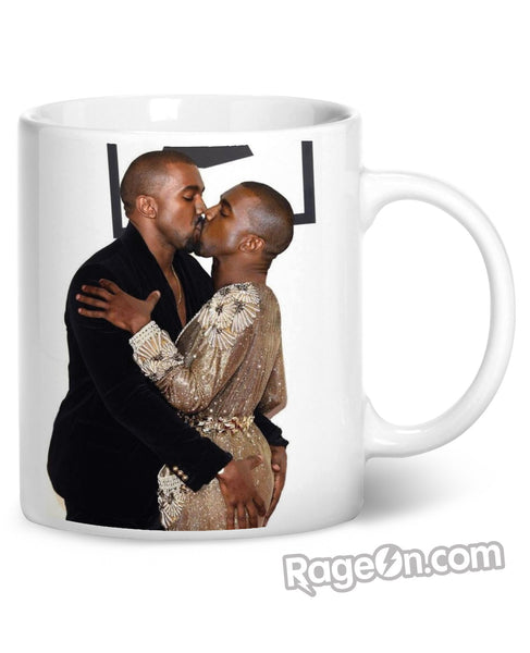 Kanye Kissing Kanye Coffee Mug