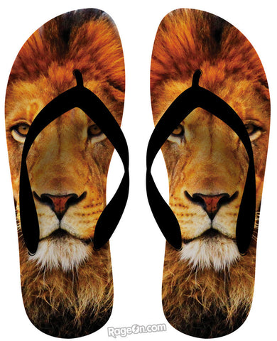 Lion Flip Flops *Ready to Ship*