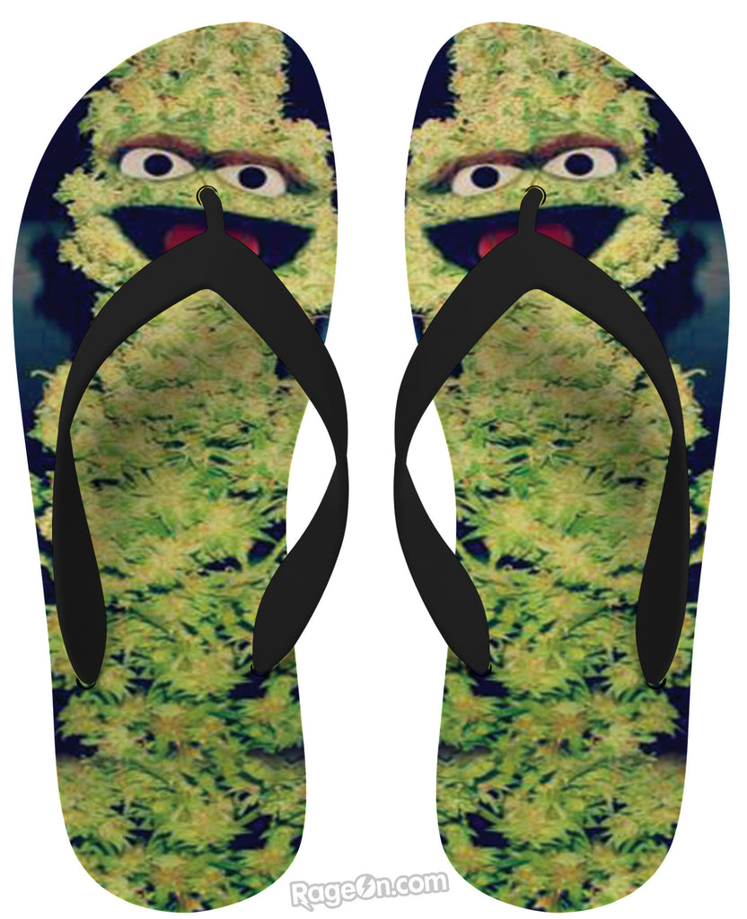 Oscar the Nug Flip Flops