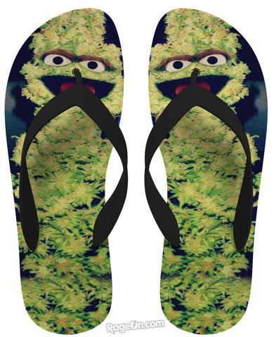Oscar the Nug Flip Flops