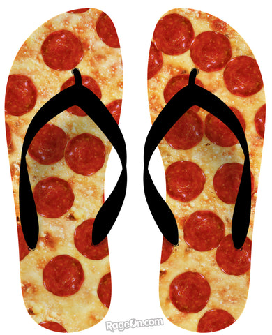 Pizza Flip Flops