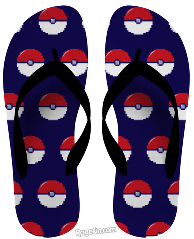 Capture My Balls Flip Flops