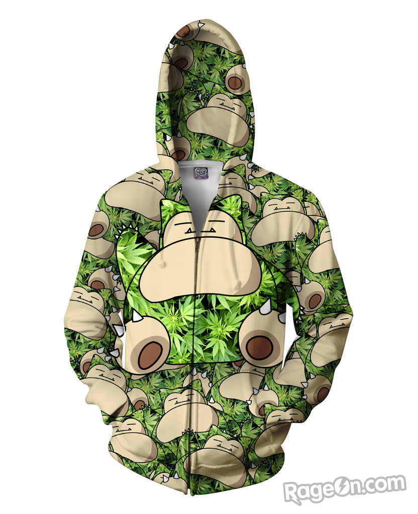 Snorlax Zip-Up Hoodie