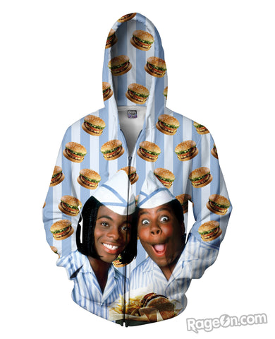 Good Burger Zip-Up Hoodie