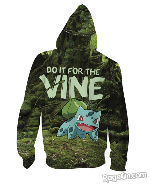 Bulbasaur Zip-Up Hoodie