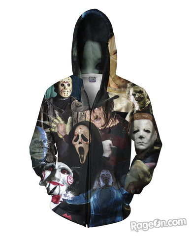 Cinema Killers Zip-Up Hoodie