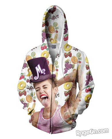 Miley Wonka Zip-Up Hoodie
