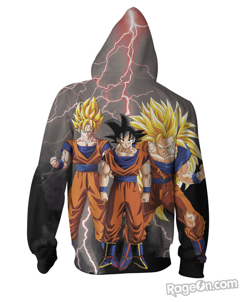 Goku Zip-Up Hoodie