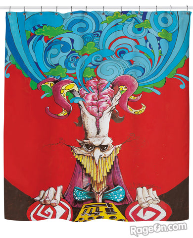 Corpus Collosum Shower Curtain