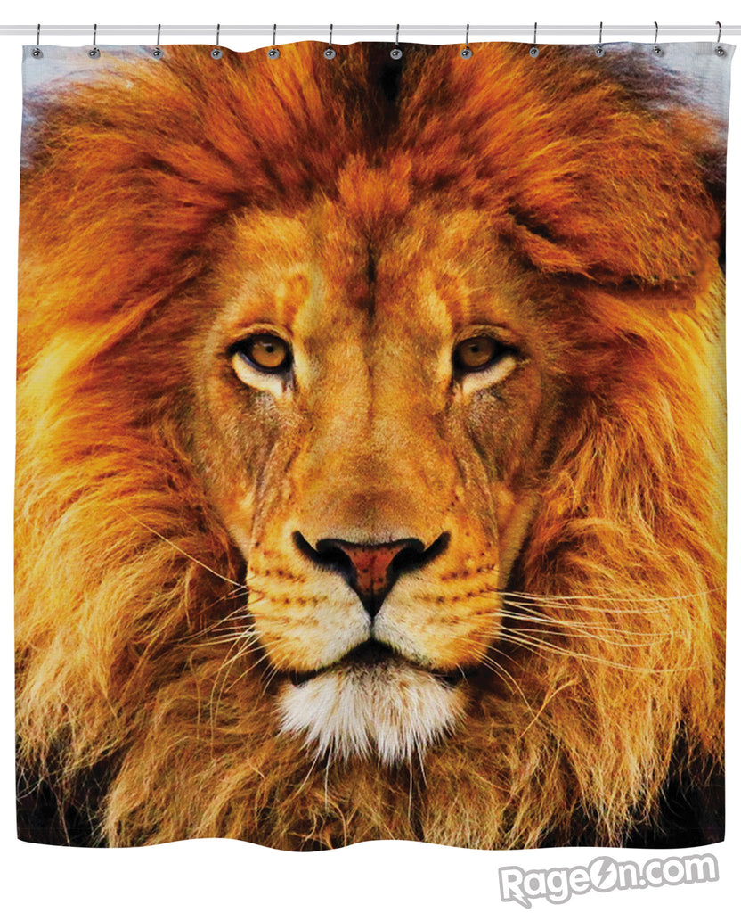 Lion Shower Curtain