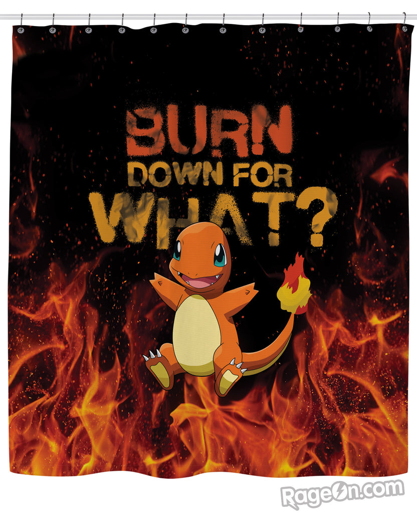 Charmander Shower Curtain